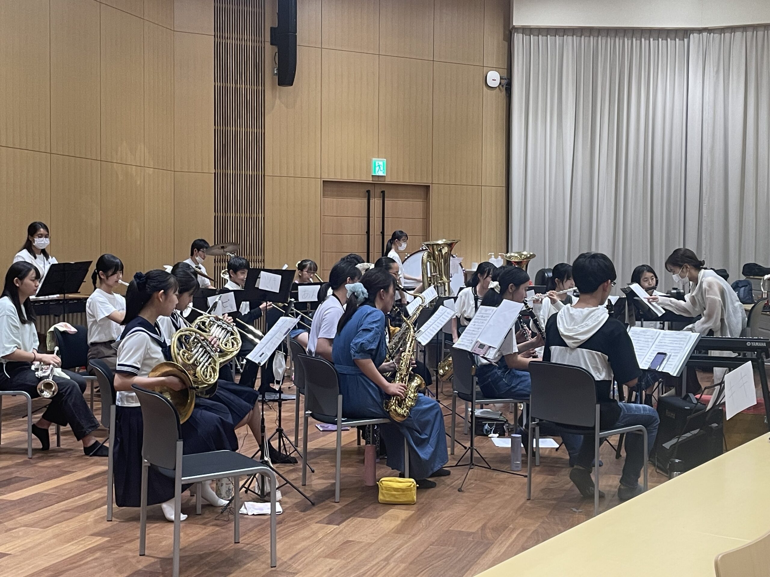 【高校吹奏楽部】三連休頑張りました 大阪府立富田林中学校・高等学校 【高校吹奏楽部】三連休頑張りました 大阪府立富田林中学校・高等学校